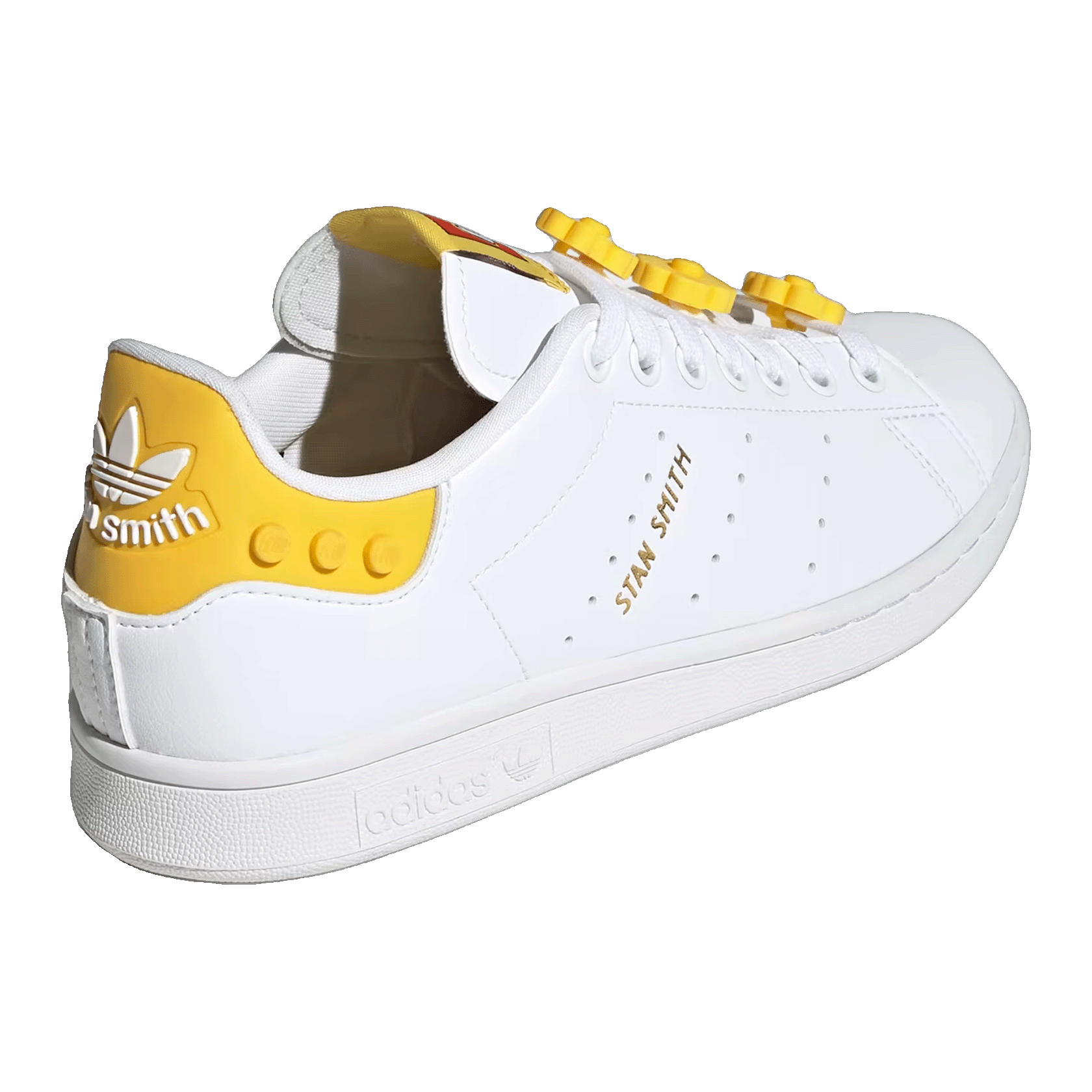 adidas Stan Smith LEGO White Yellow (W) Back GX7203