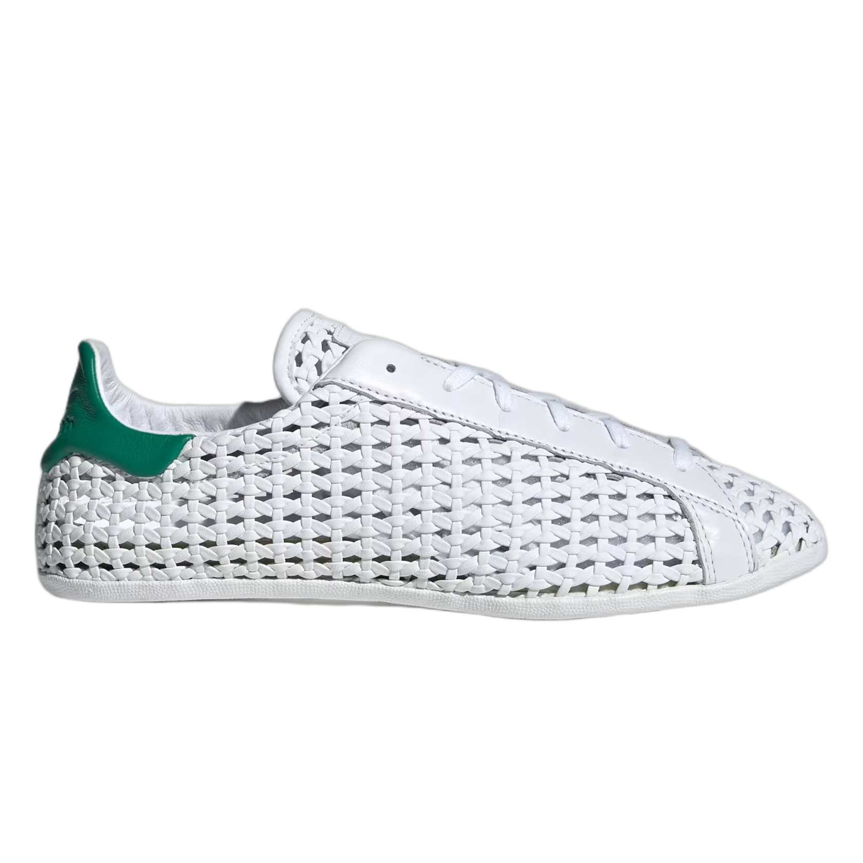 adidas Stan Smith Lo Basketweave White Green (W) IH9356