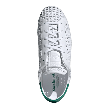 adidas Stan Smith Lo Basketweave White Green (W) Oben IH9356