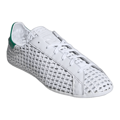adidas Stan Smith Lo Basketweave White Green (W) Side IH9356