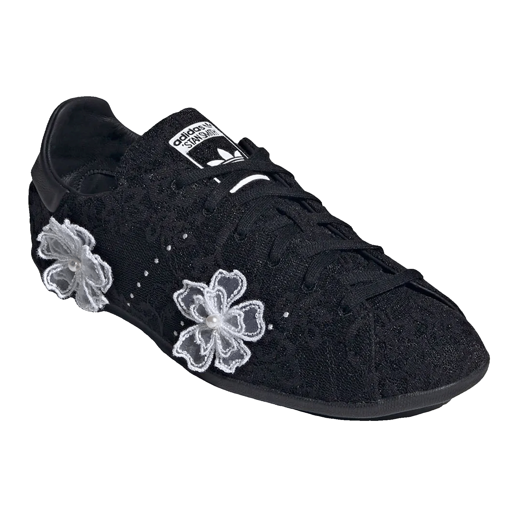 adidas Stan Smith Lo Pro atmos Pink Black White Floral (W) Side