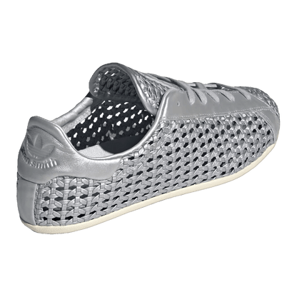 adidas Stan Smith Lo Pro Basketweave Silver Metallic (W) Back IH9355
