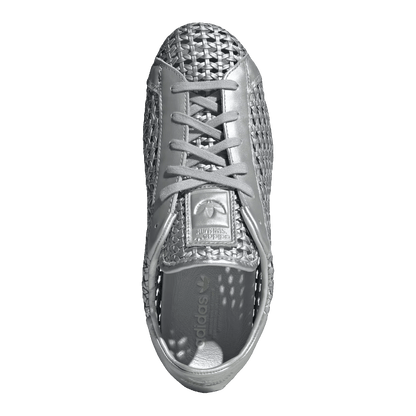 adidas Stan Smith Lo Pro Basketweave Silver Metallic (W) Oben IH9355