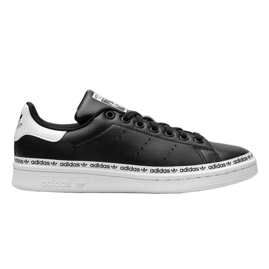 adidas Stan Smith Logo Taping Black White (W) FV7305