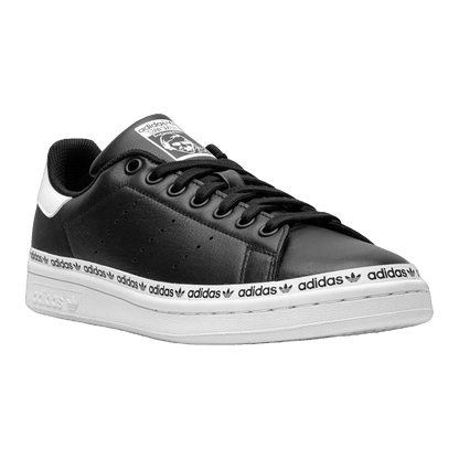 adidas Stan Smith Logo Taping Black White (W) Side FV7305