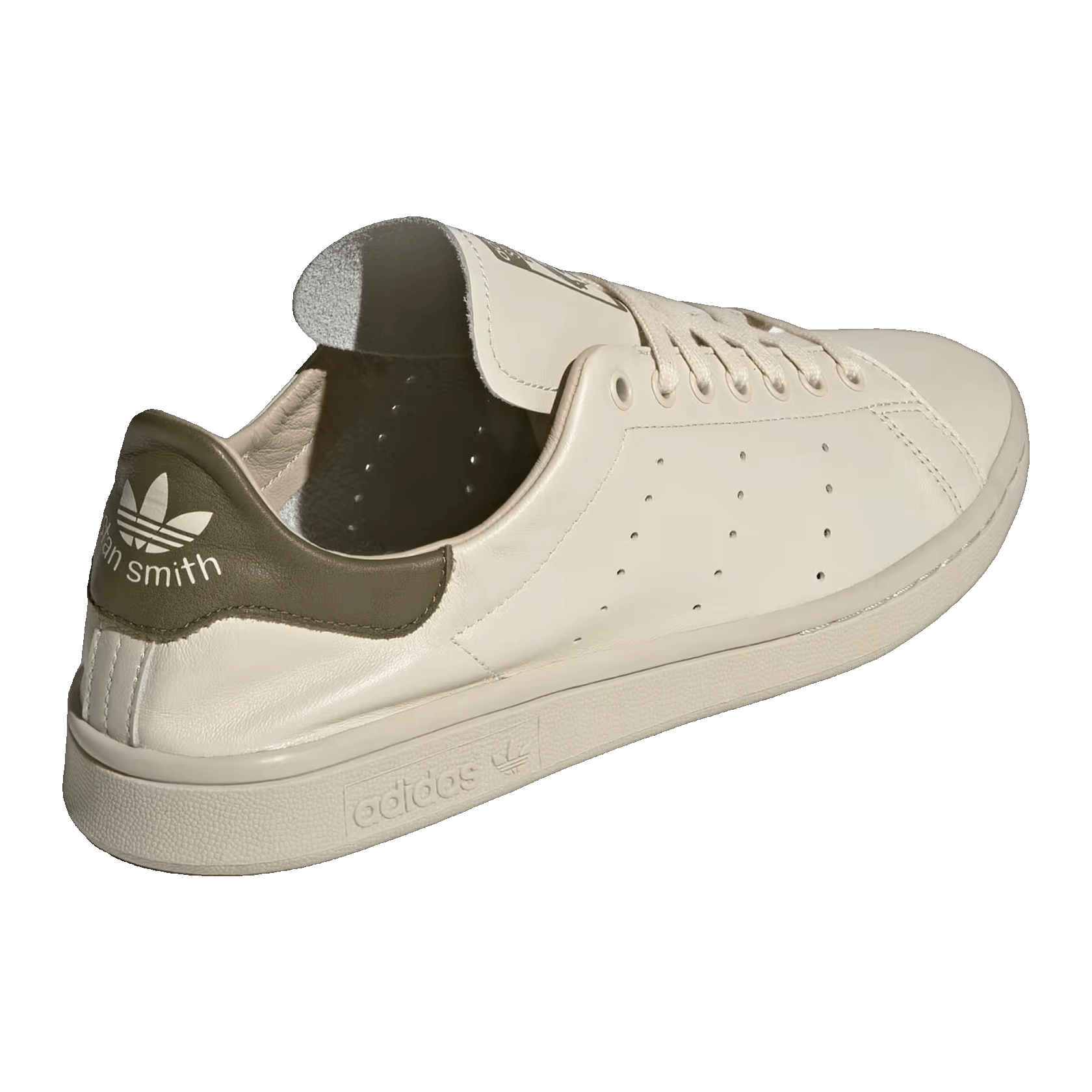 adidas Stan Smith Lux Alumina Olive Strata Beige Back JH7403