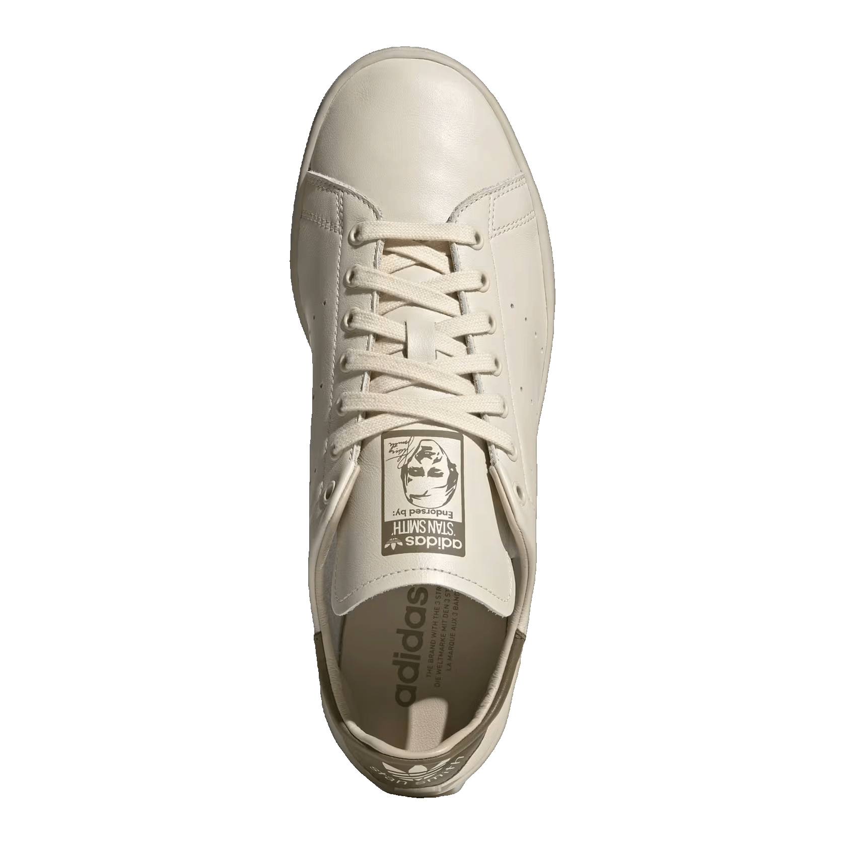 adidas Stan Smith Lux Alumina Olive Strata Beige Oben