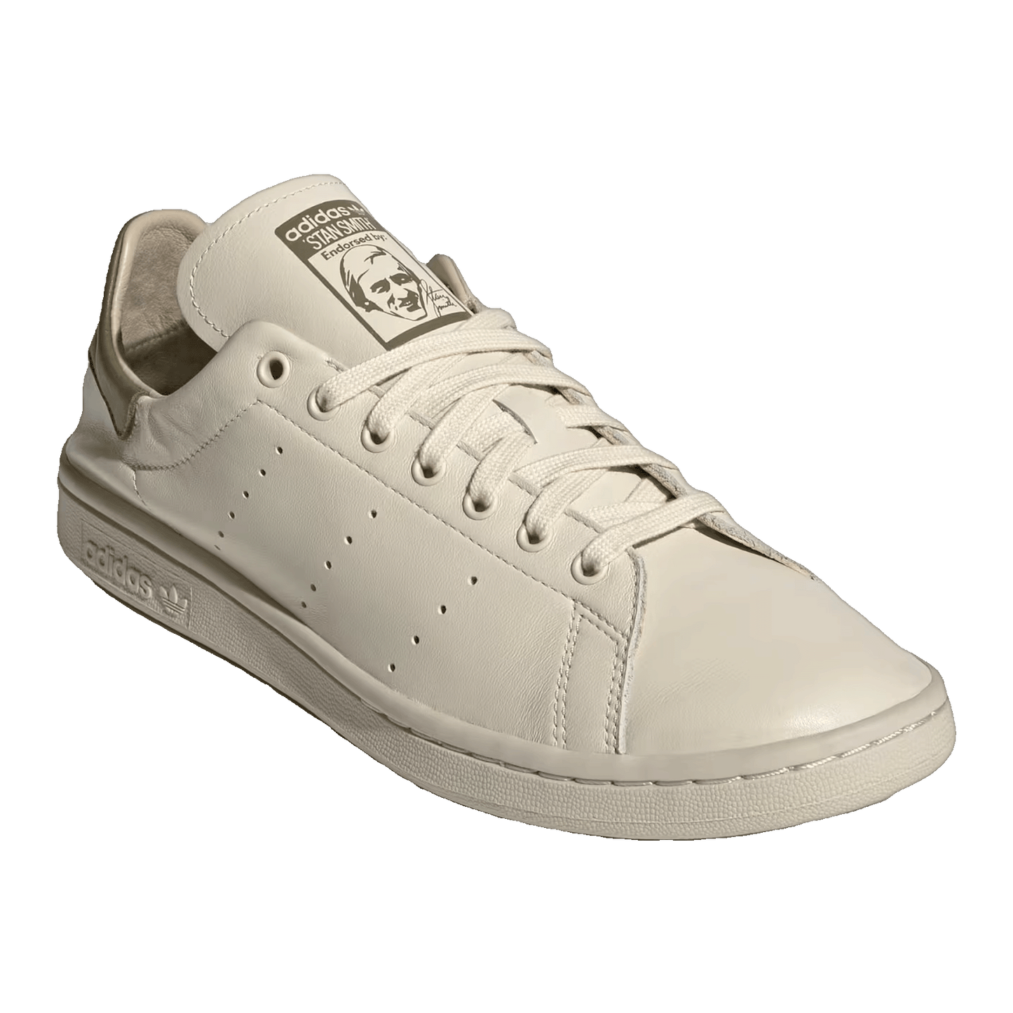 adidas Stan Smith Lux Alumina Olive Strata Beige Side JH7403