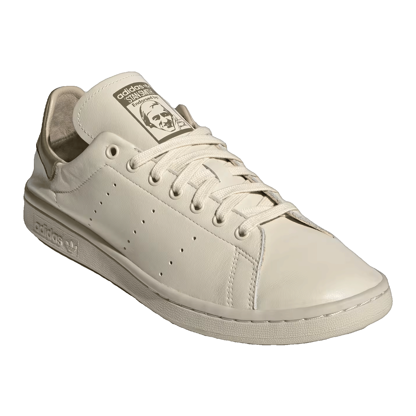 adidas Stan Smith Lux Alumina Olive Strata Beige Side JH7403