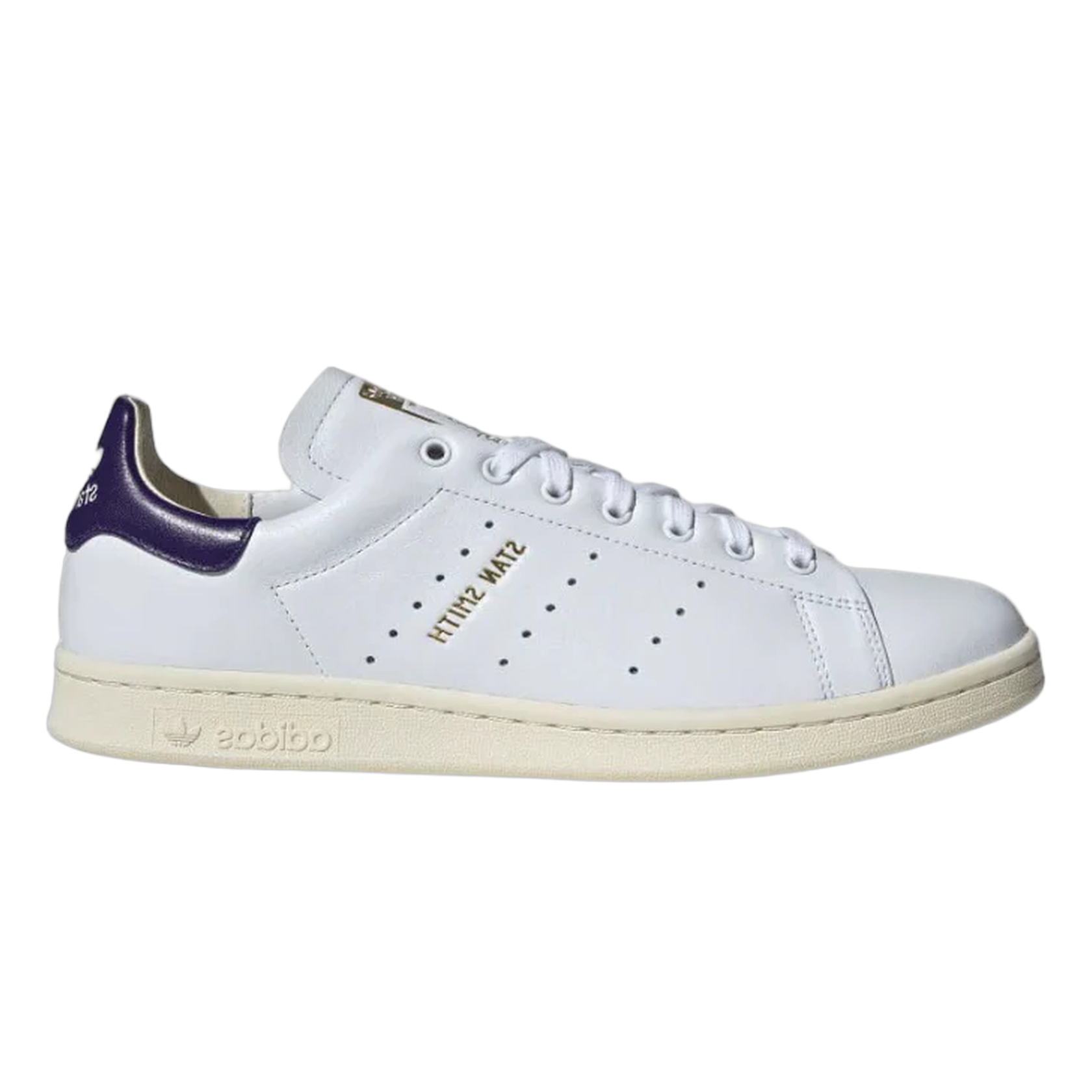 adidas Stan Smith Lux Cloud White Collegiate Purple Cream White ID1415