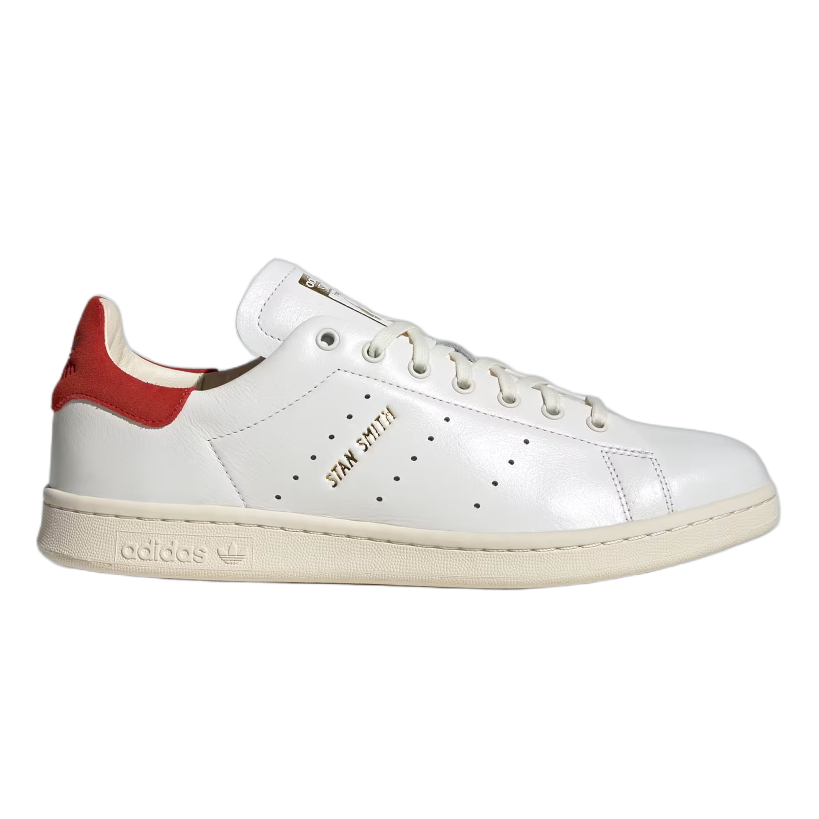 adidas Stan Smith Lux Cloud White Cream White Red IF8846