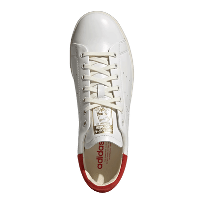adidas Stan Smith Lux Cloud White Cream White Red Oben IF8846