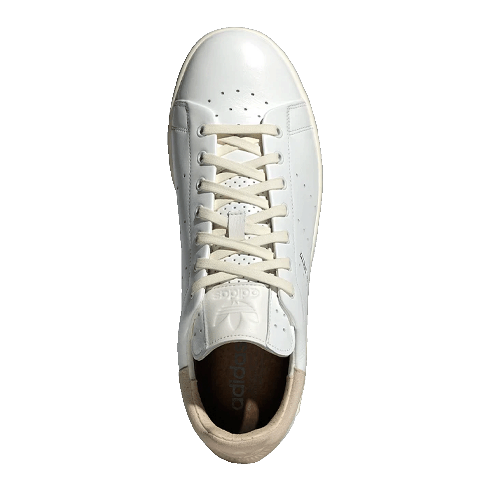 adidas Stan Smith Lux Cloud White Off White Beige Oben
