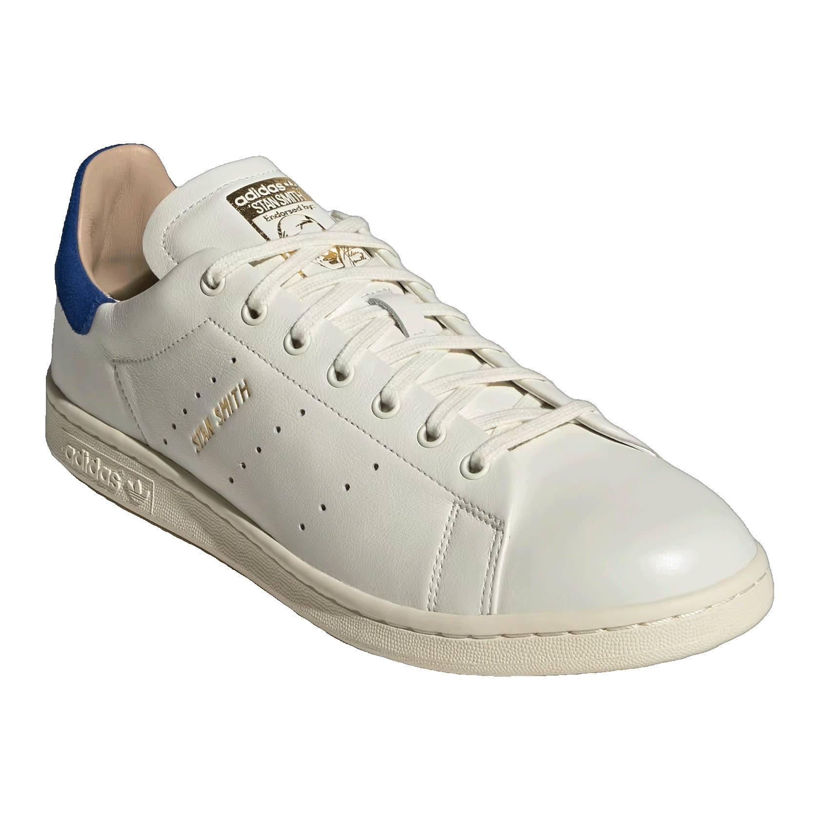 adidas Stan Smith Lux Off White Royal Blue Side ID1995