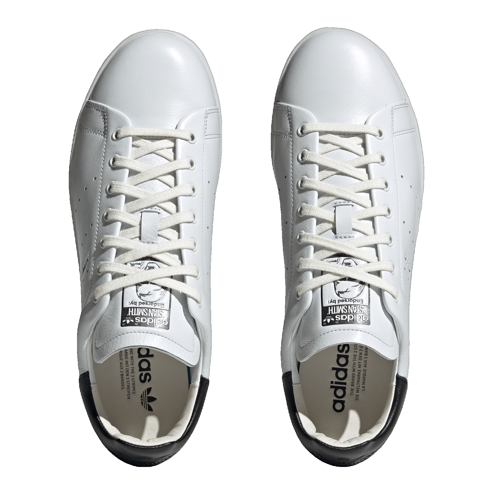 adidas Stan Smith Lux White Black Oben HQ6785