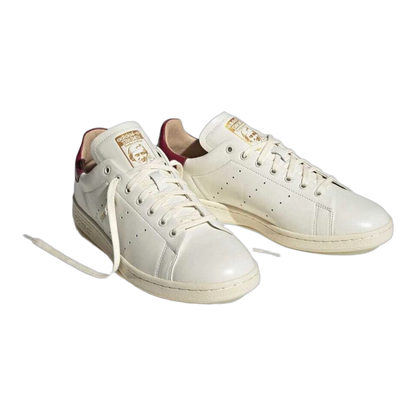 adidas Stan Smith Lux White Burgundy Side