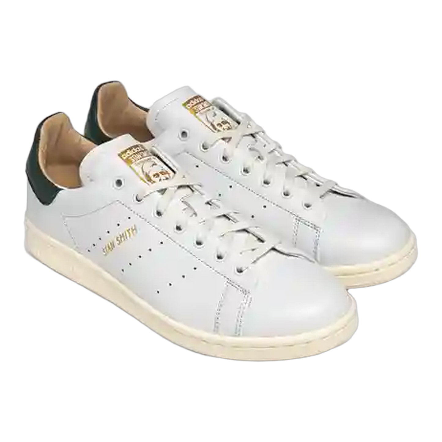 adidas Stan Smith Lux White Green Side HP2201