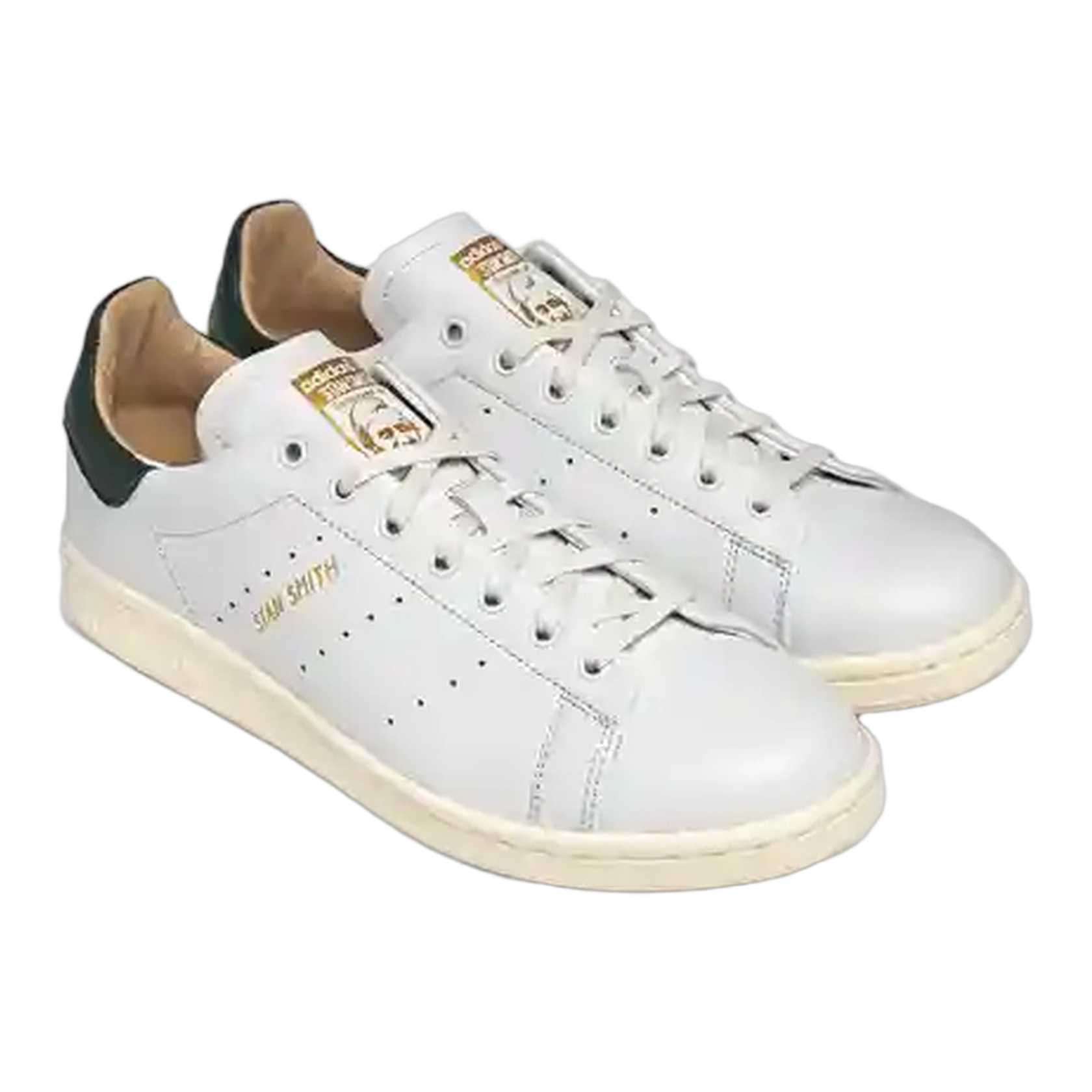 adidas Stan Smith Lux White Green Side HP2201
