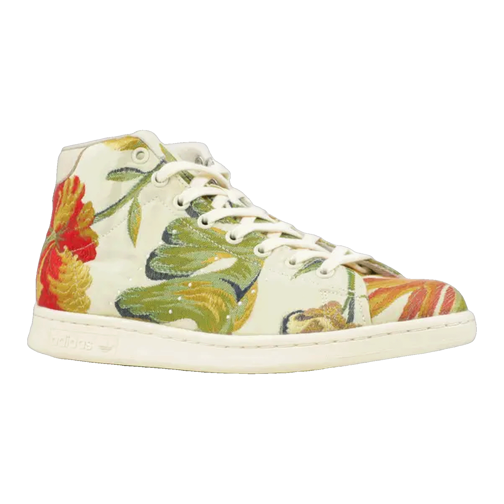 adidas Stan Smith Mid Jacquard Pharrell Chalk White Side