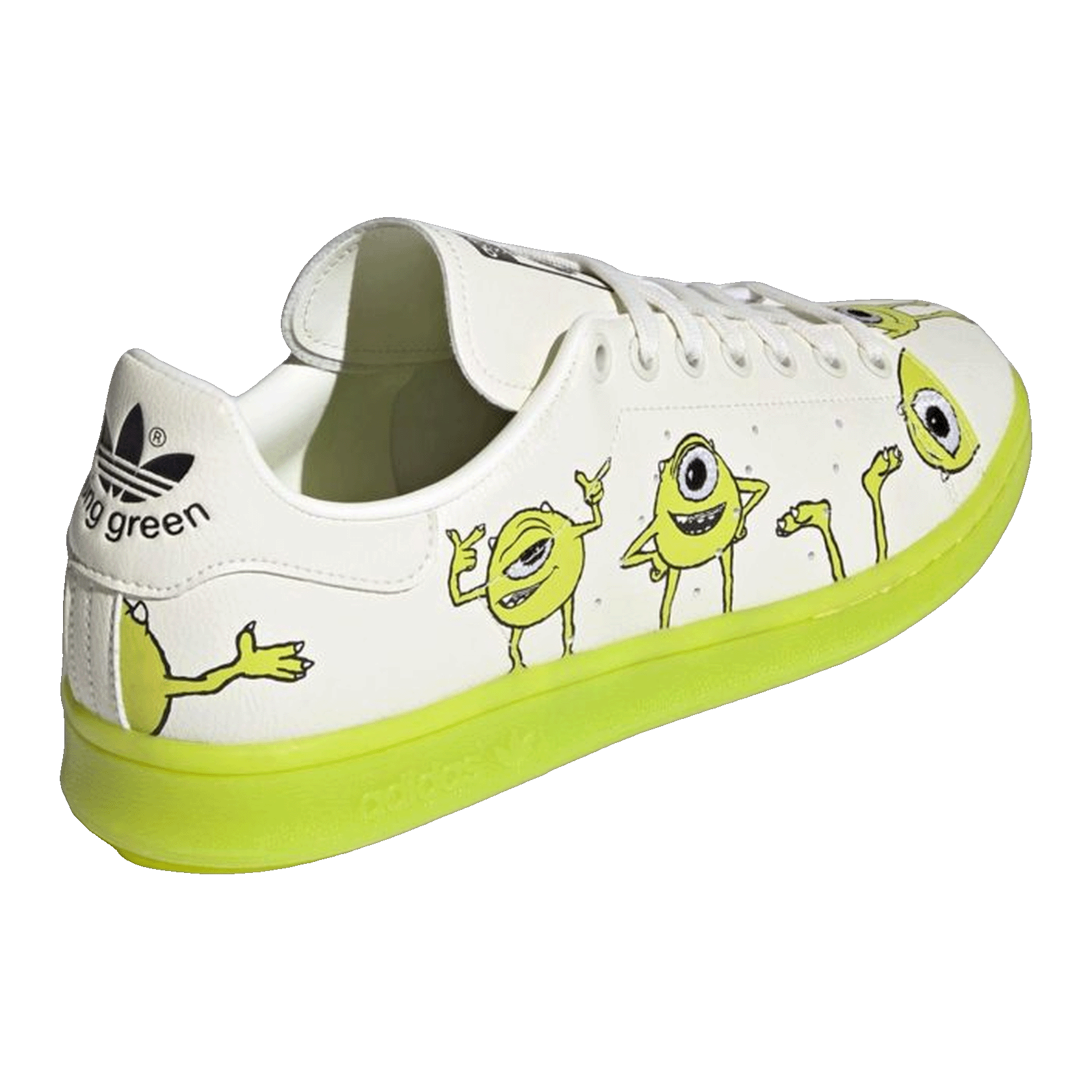 adidas Stan Smith Monsters Inc. Mike Wazowski Back FZ2706