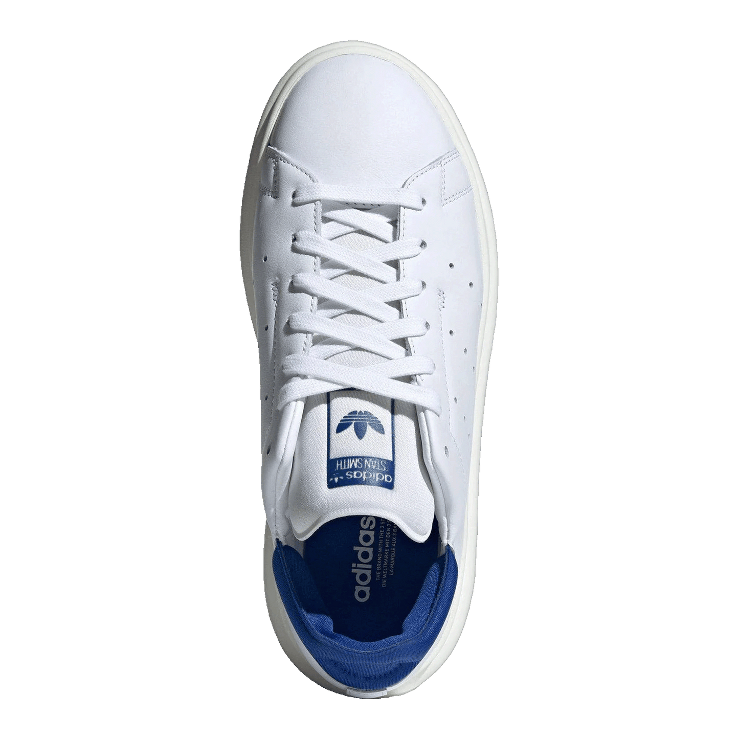 adidas Stan Smith Platform White Royal Blue (W) Oben IE0451