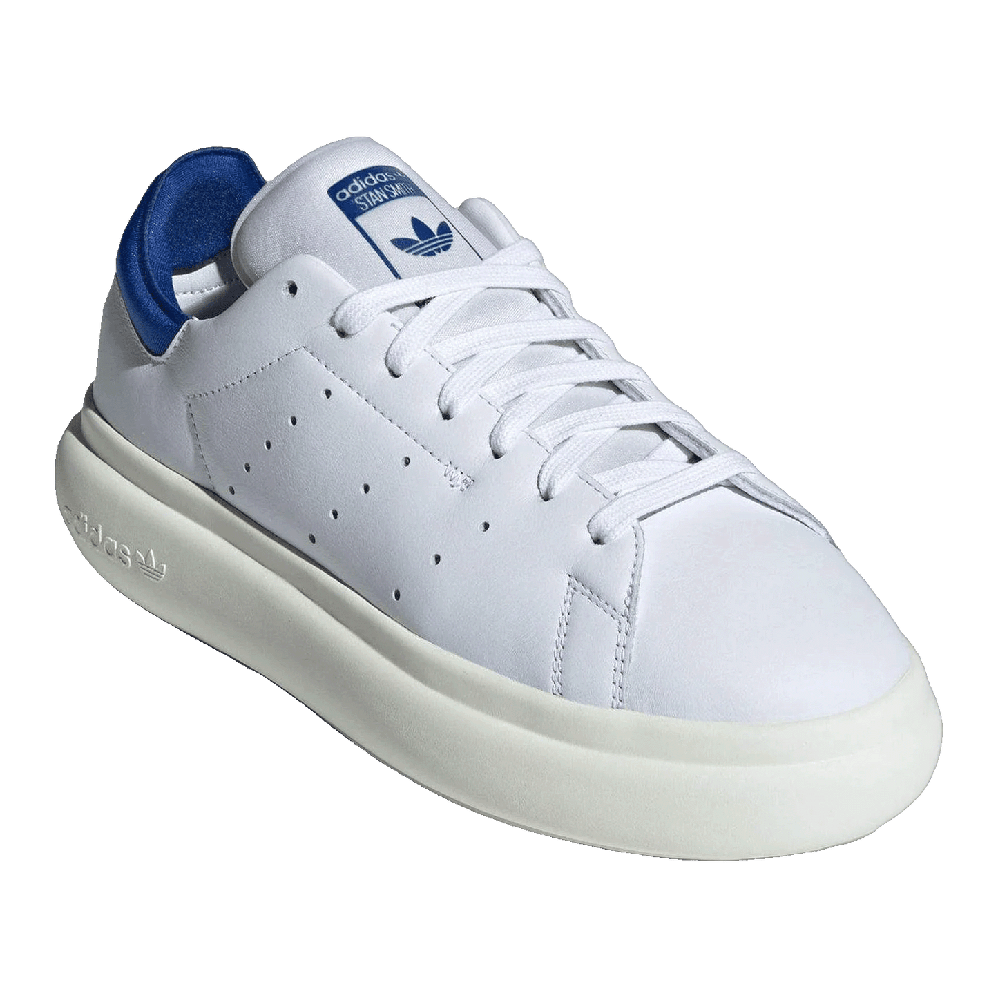 adidas Stan Smith Platform White Royal Blue (W) Side IE0451