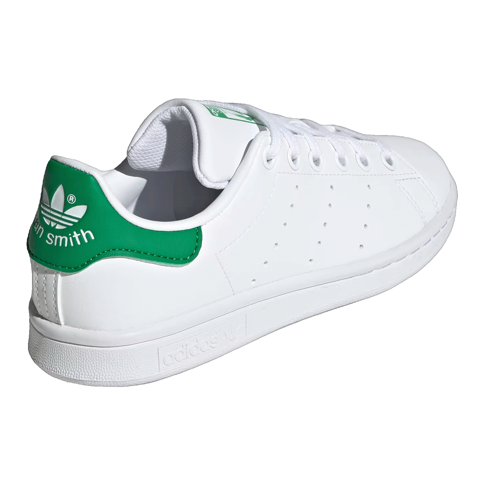 adidas Stan Smith Primegreen Cloud White Green (GS) Back FX7519