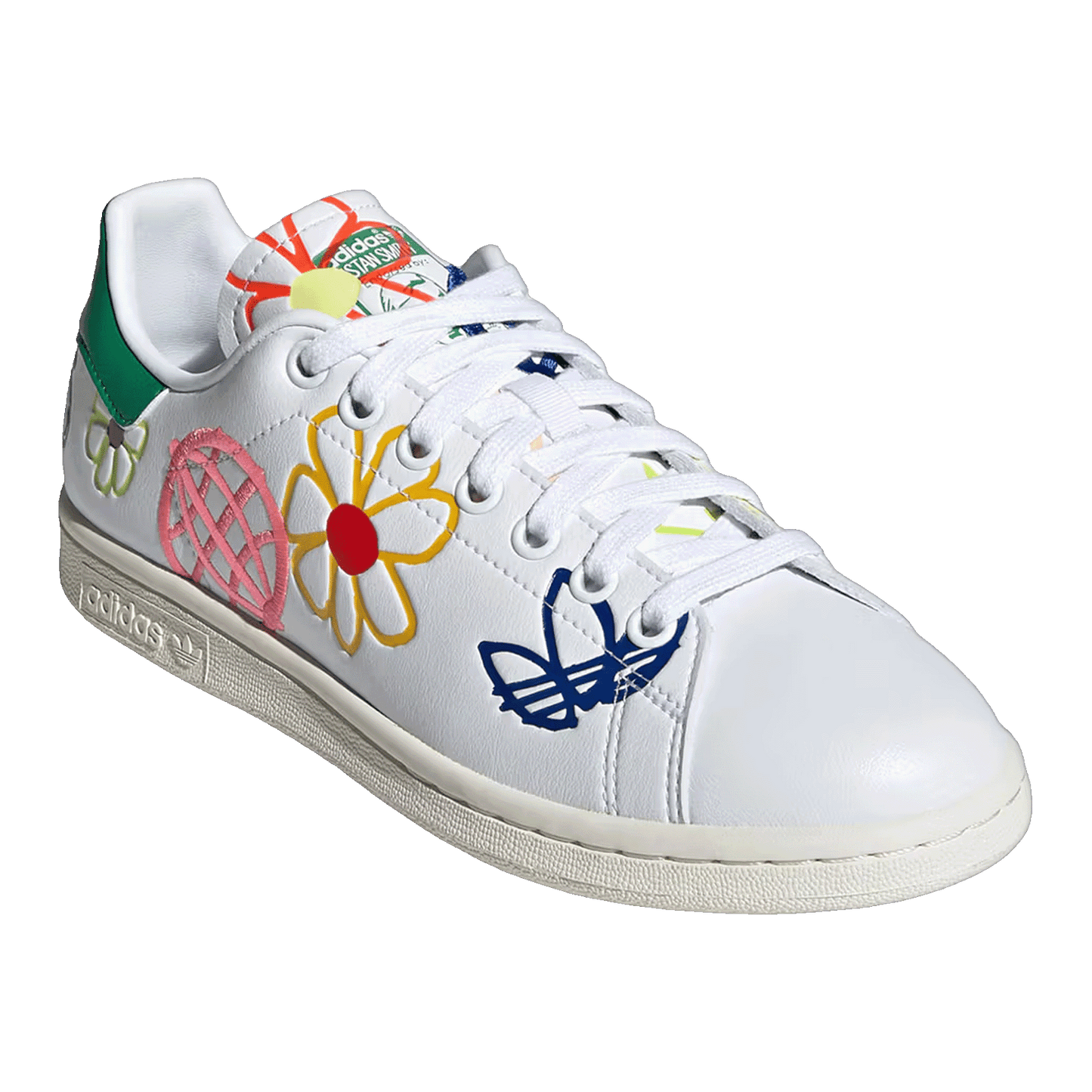 adidas Stan Smith Primegreen Floral (W) Side FX5653