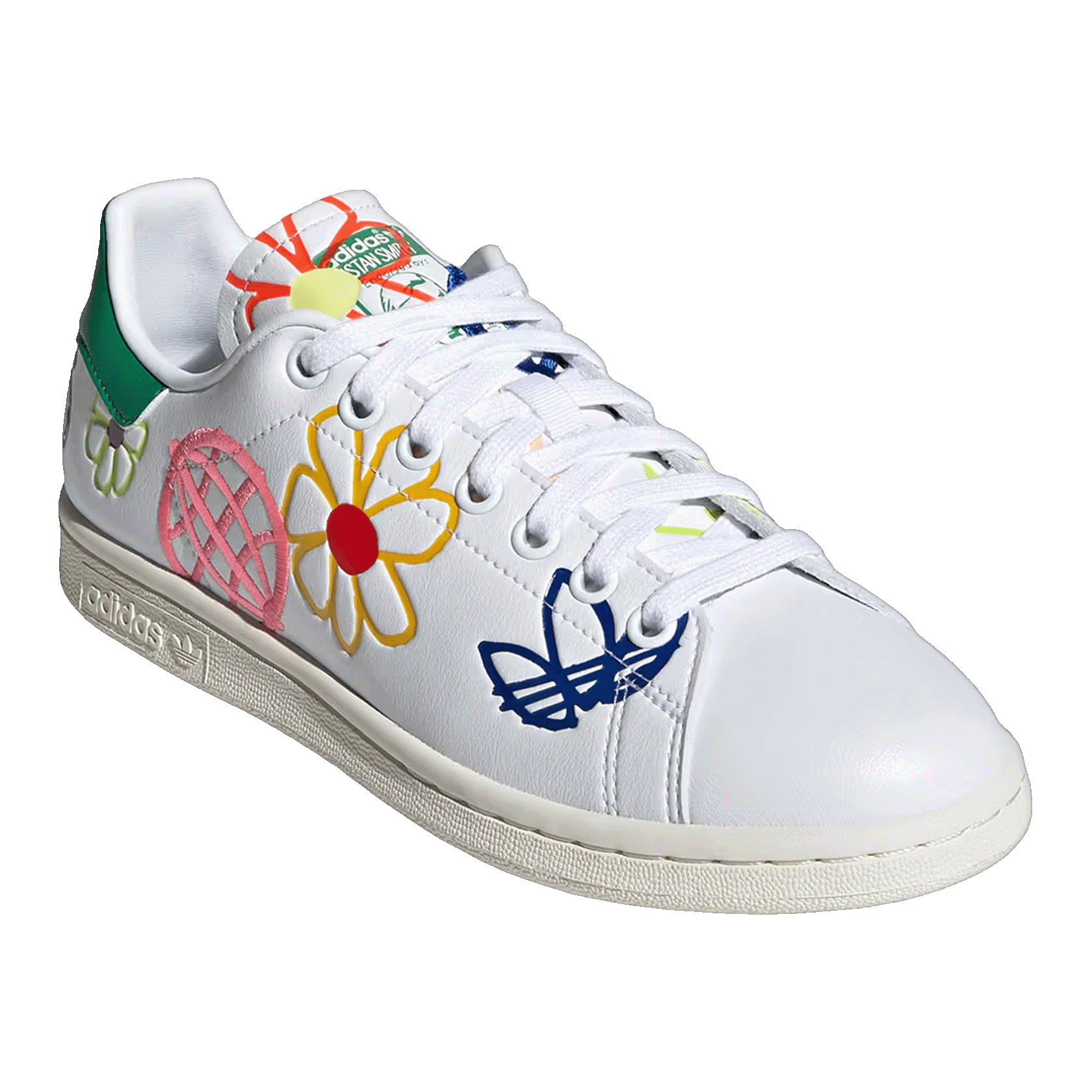 adidas Stan Smith Primegreen Floral (W) Side FX5653