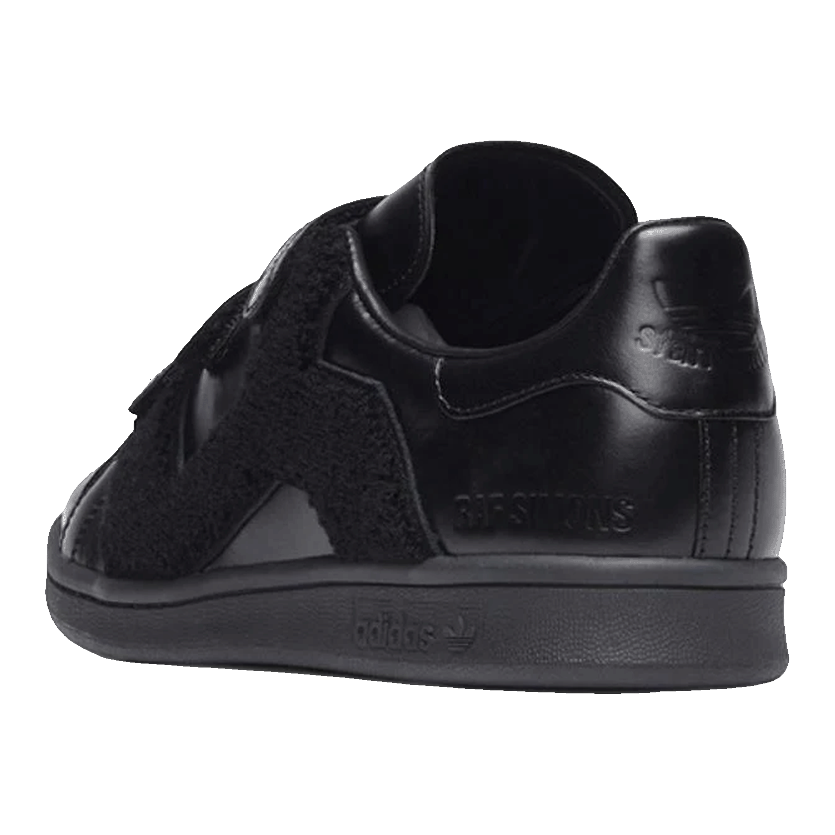adidas Stan Smith Raf Simons Comfort Badge Black Back BB6886