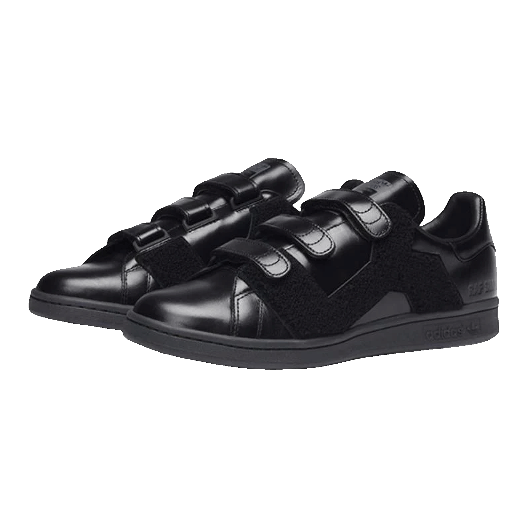 adidas Stan Smith Raf Simons Comfort Badge Black Side BB6886