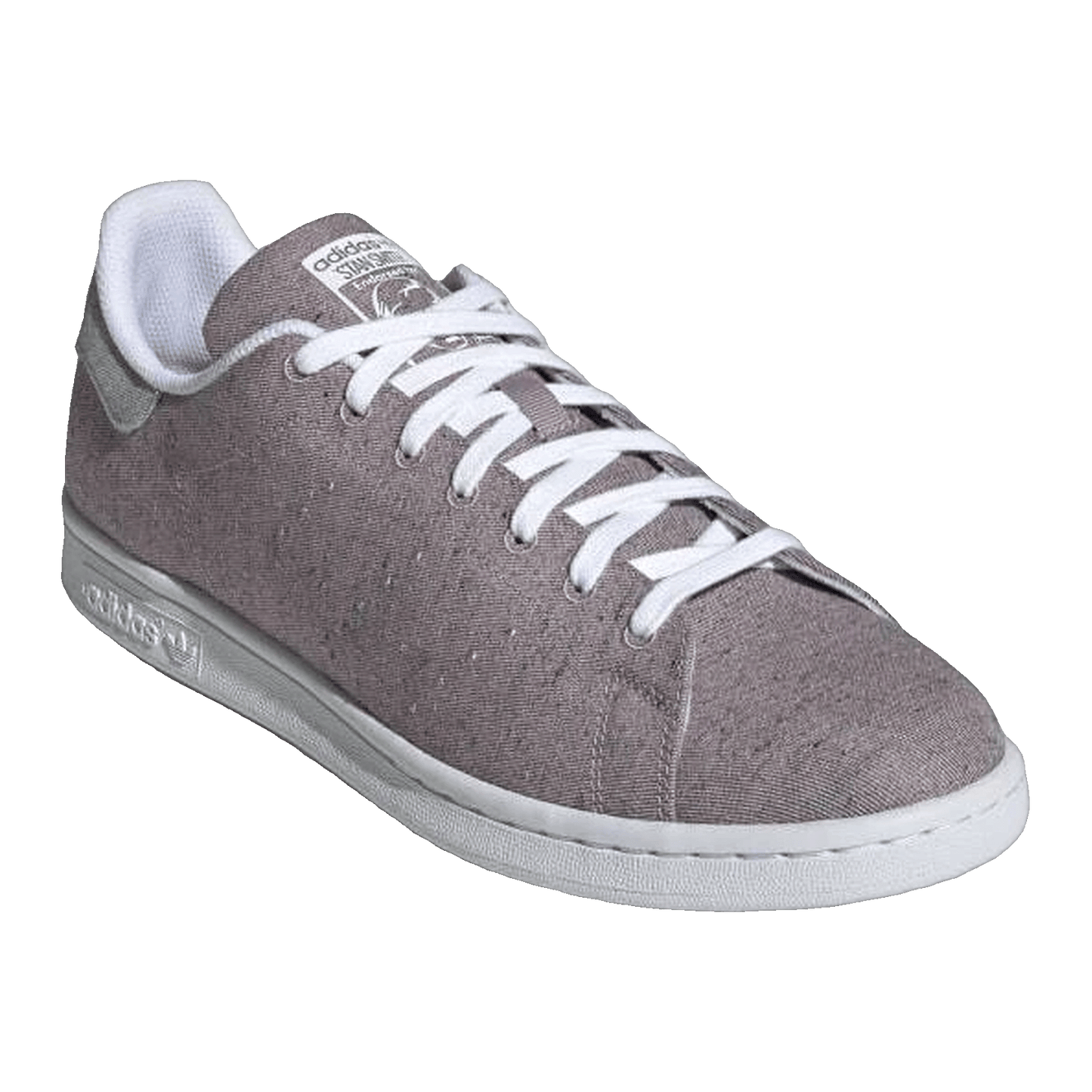 adidas Stan Smith Recycled Textile Purple Grey Side GY5460