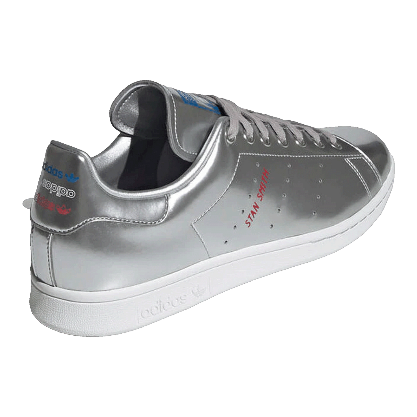 adidas Stan Smith Silver Metallic (2019) Back FW5363