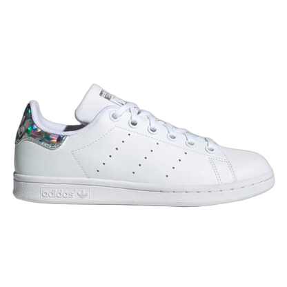 adidas Stan Smith Sparkly Heel White (Youth) EE8483