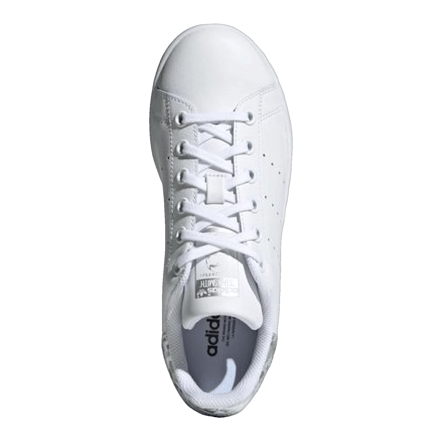 adidas Stan Smith Sparkly Heel White (Youth) Oben EE8483