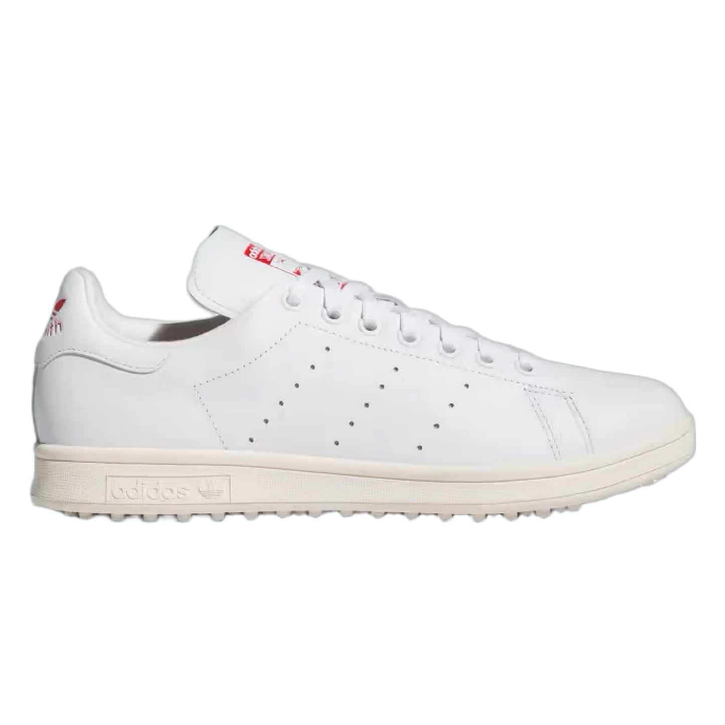 adidas Stan Smith Spikeless Golf Cloud White Off White Better Scarlet JH6155