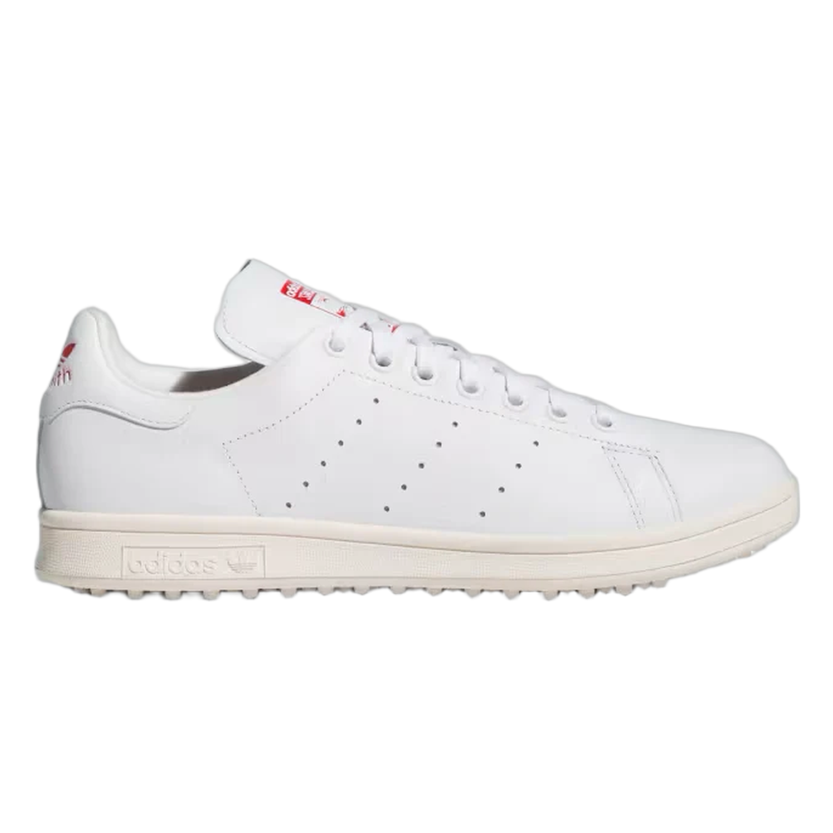 adidas Stan Smith Spikeless Golf Cloud White Off White Better Scarlet JH6155