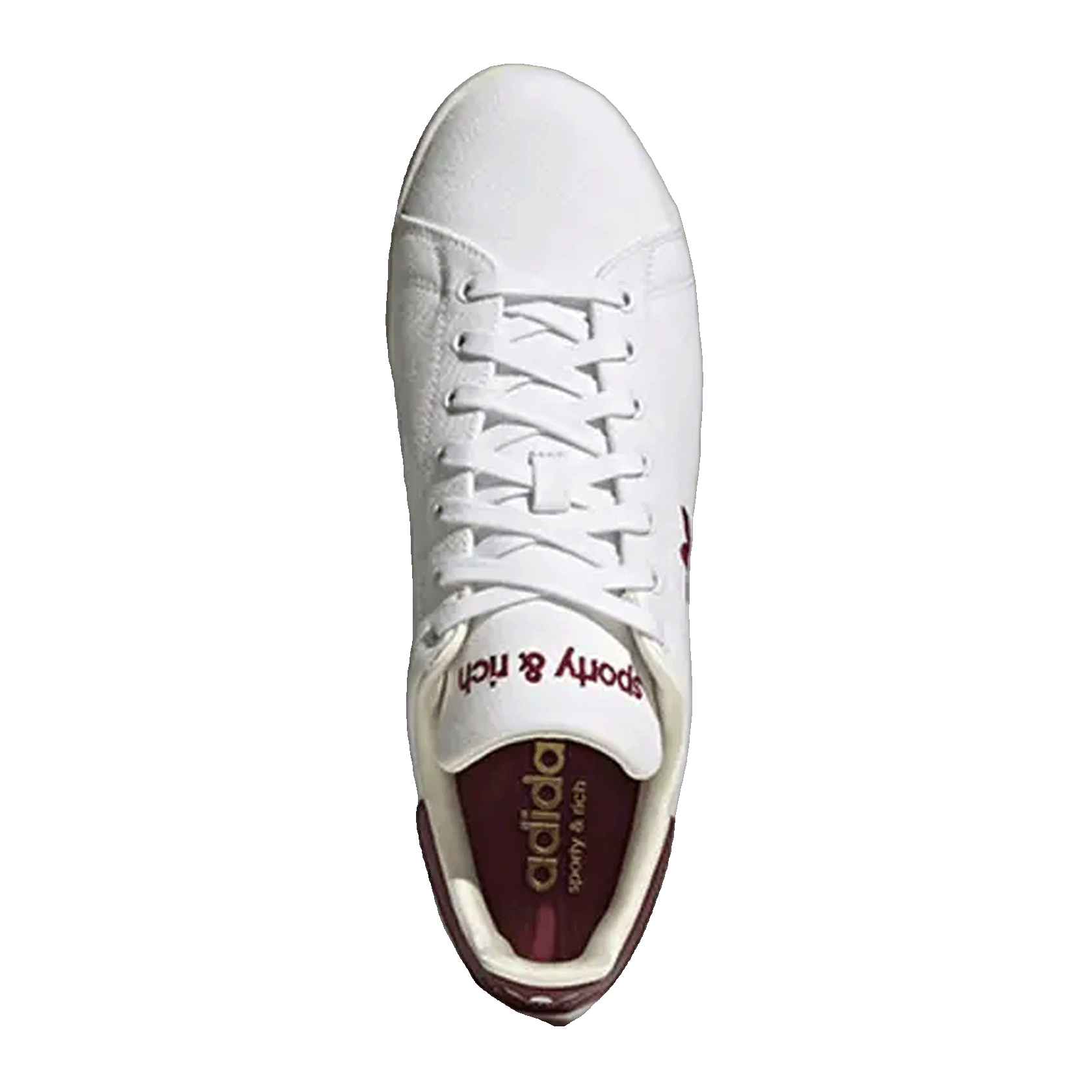adidas Stan Smith Sporty & Rich White Merlot Oben HQ6073