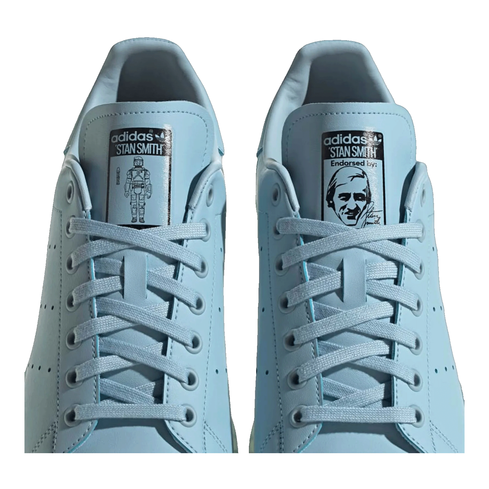 adidas Stan Smith Star Wars Boba Fett Ash Grey Oben GX6777