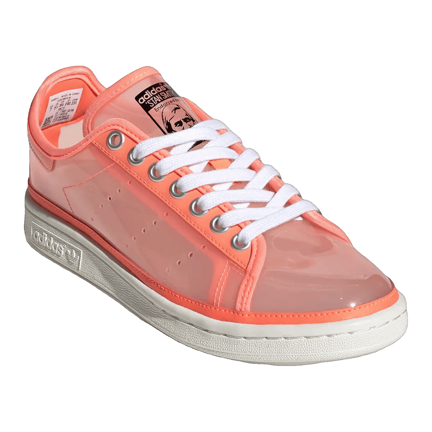 adidas Stan Smith Translucent Signal Coral (W) Side FW9930