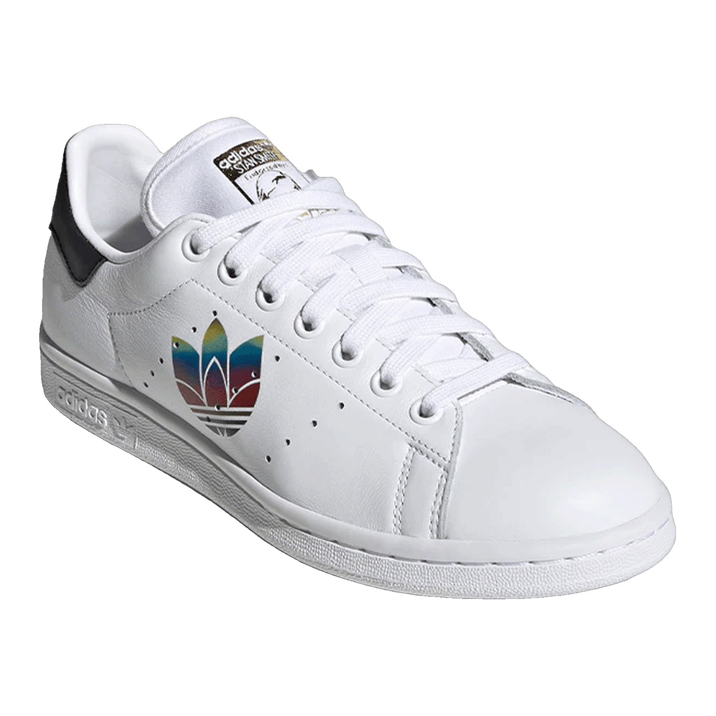 adidas Stan Smith Trefoil White Black (W) Side FW2443