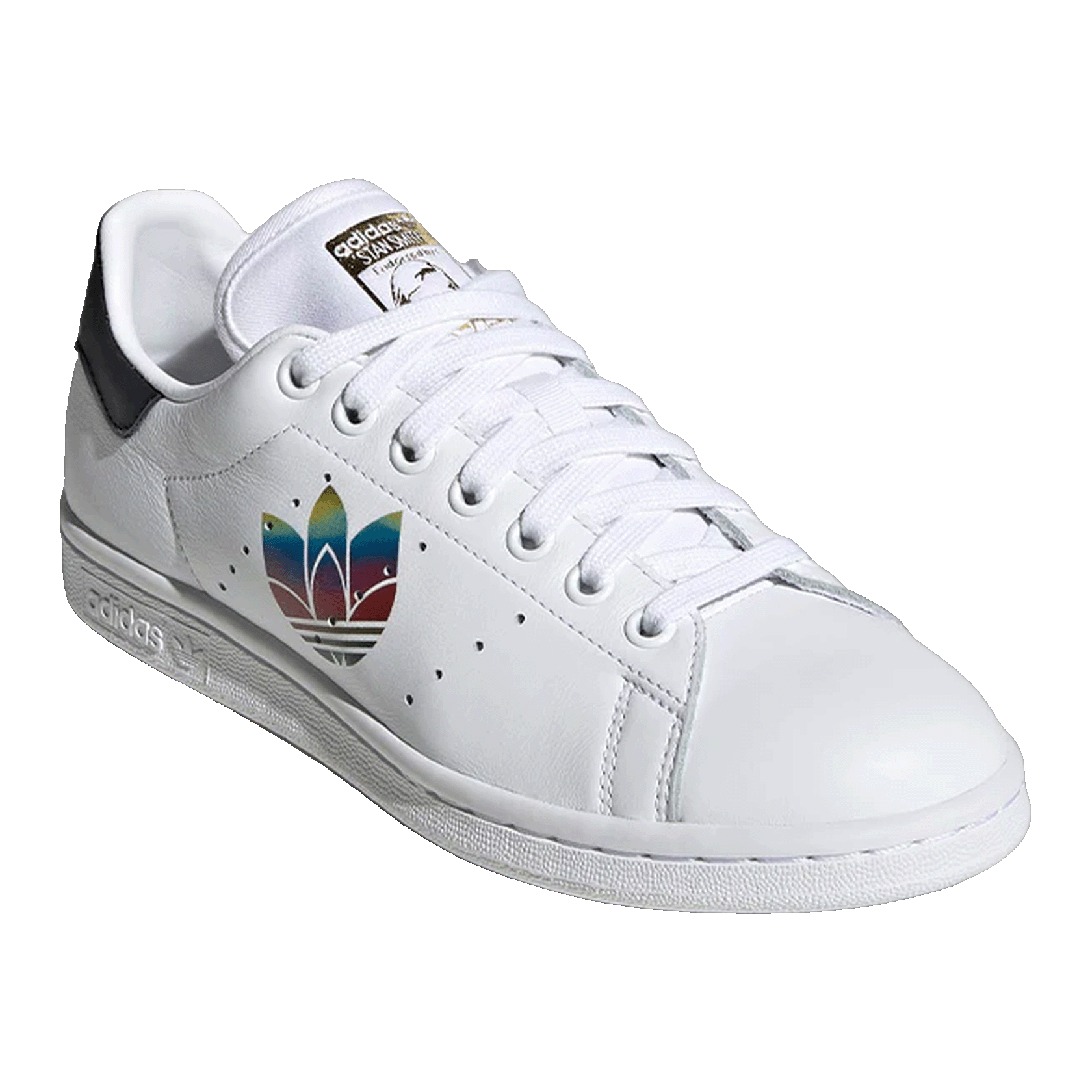 adidas Stan Smith Trefoil White Black (W) Side FW2443
