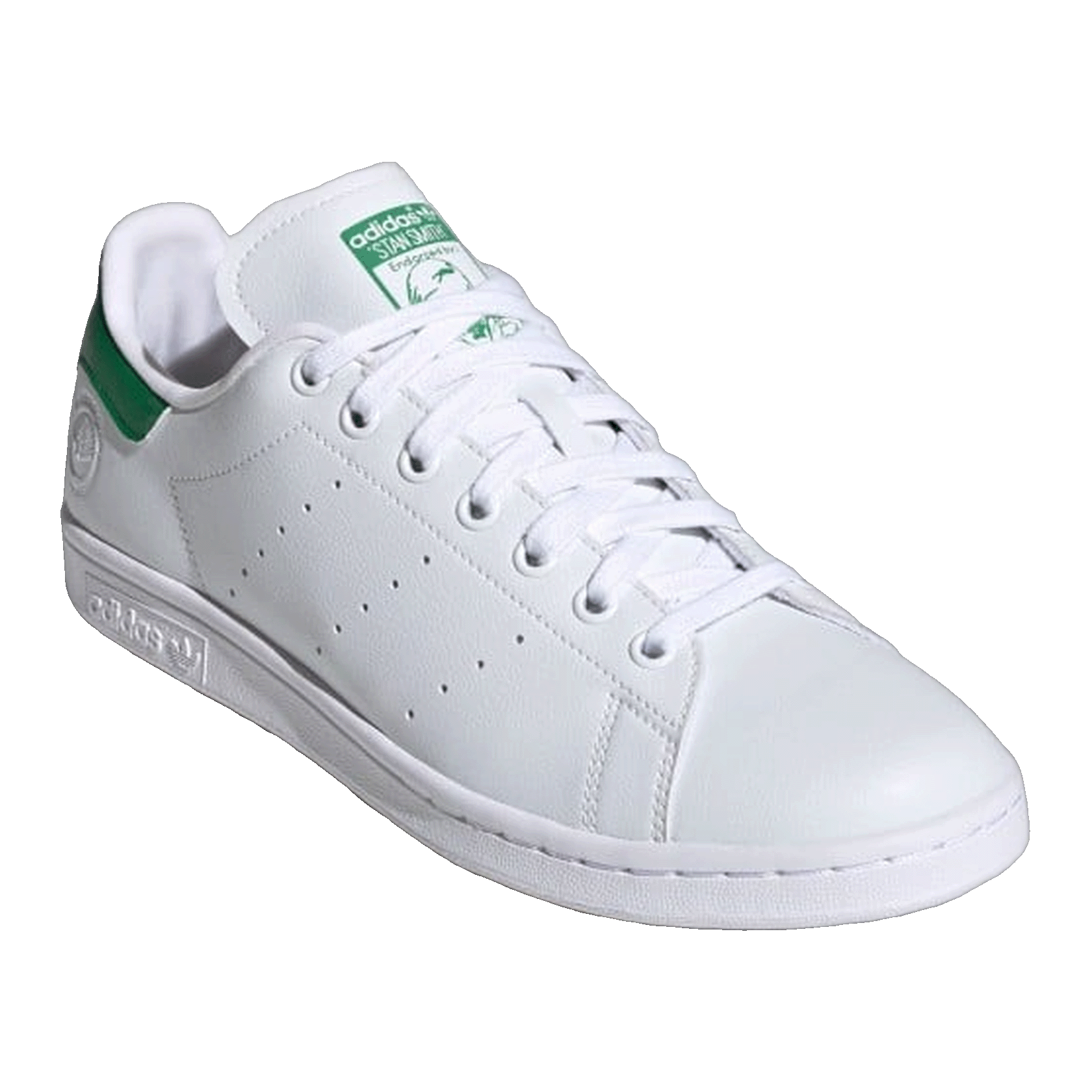 adidas Stan Smith Vegan White Green Side FU9612