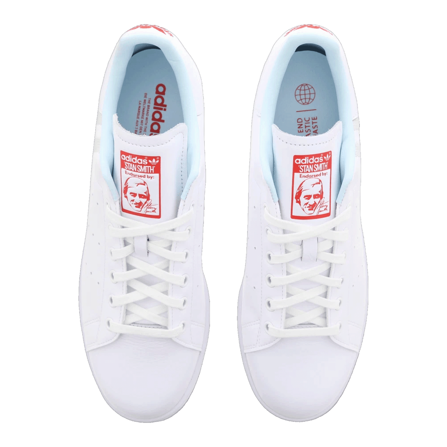 adidas Stan Smith White Almost Blue Oben