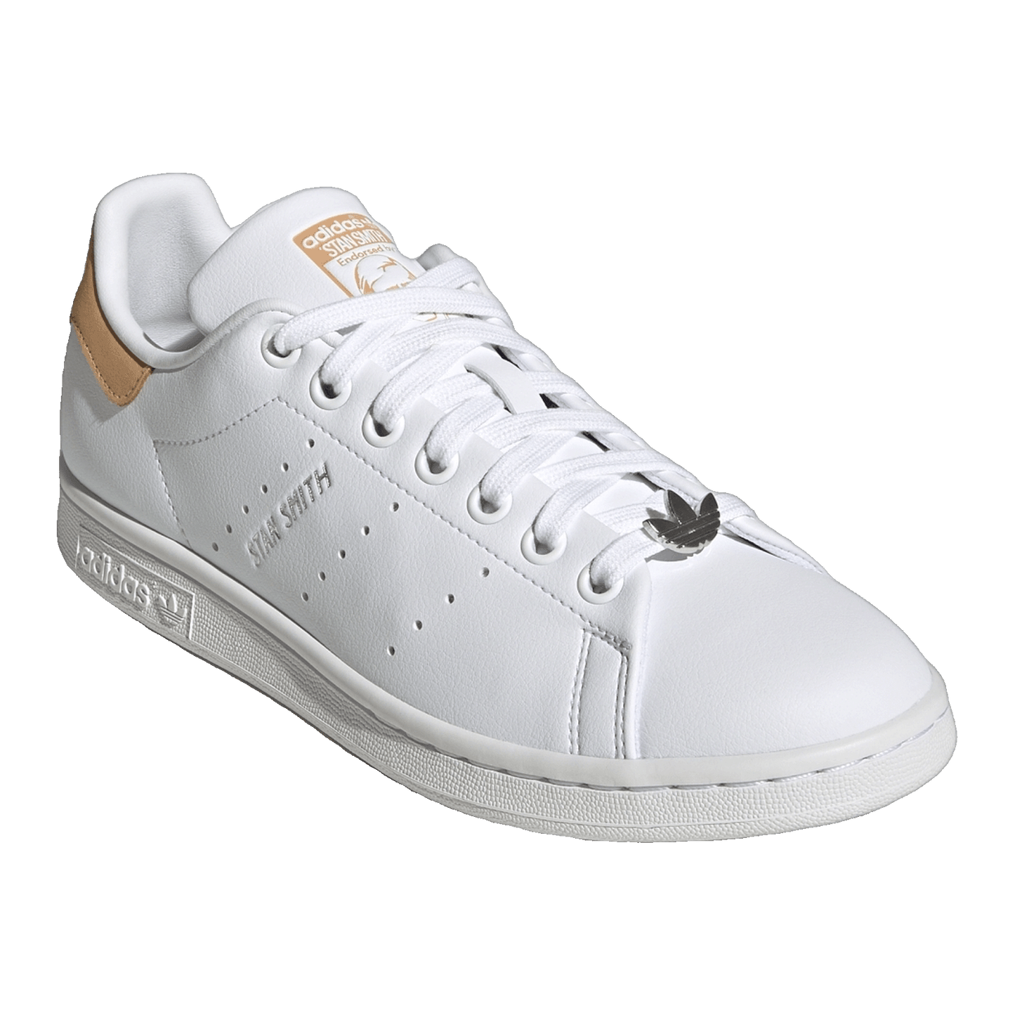 adidas Stan Smith White Beam Orange (GS) Side