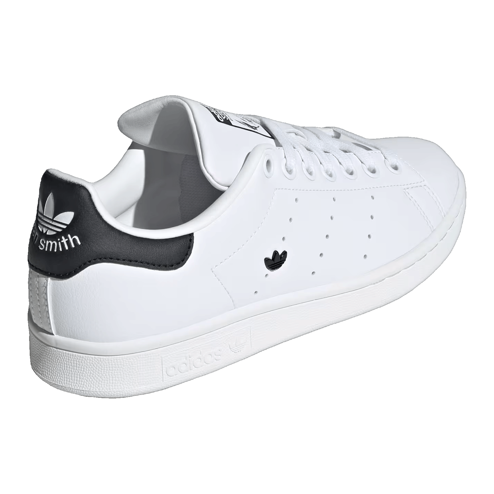 adidas Stan Smith White Black Mini Trefoil (W) Back IE0459