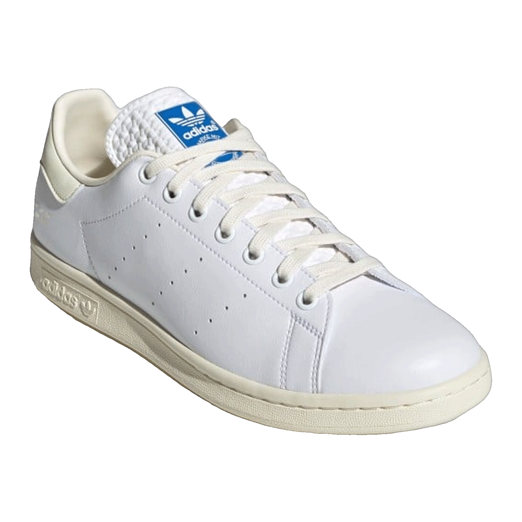 adidas Stan Smith White Blue Bird Side