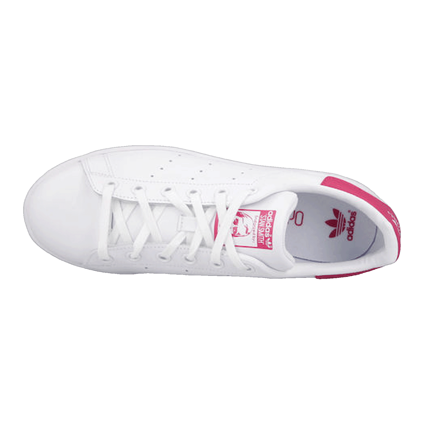adidas Stan Smith White Bold Pink (GS) Oben B32703