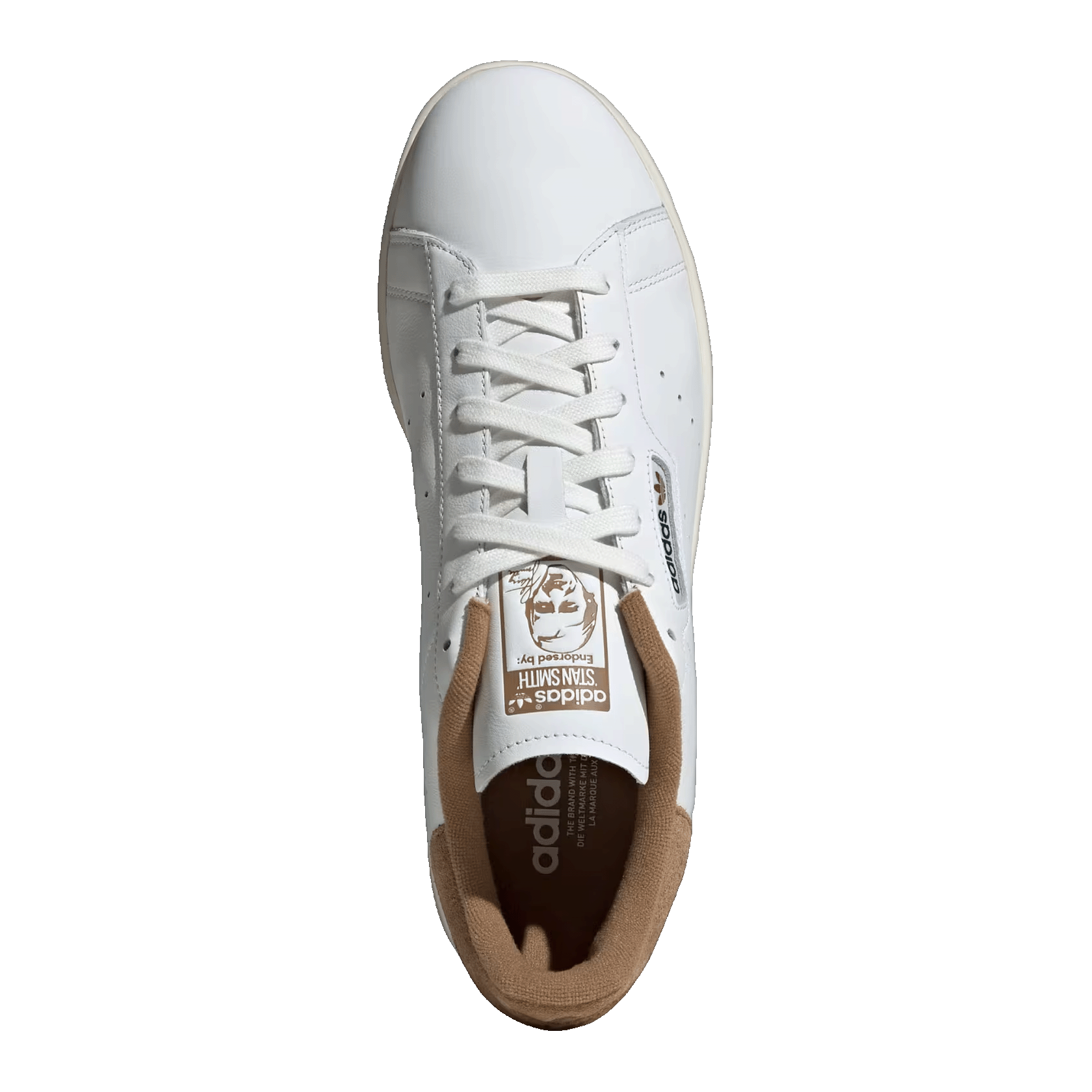 adidas Stan Smith White Brown Desert Oben