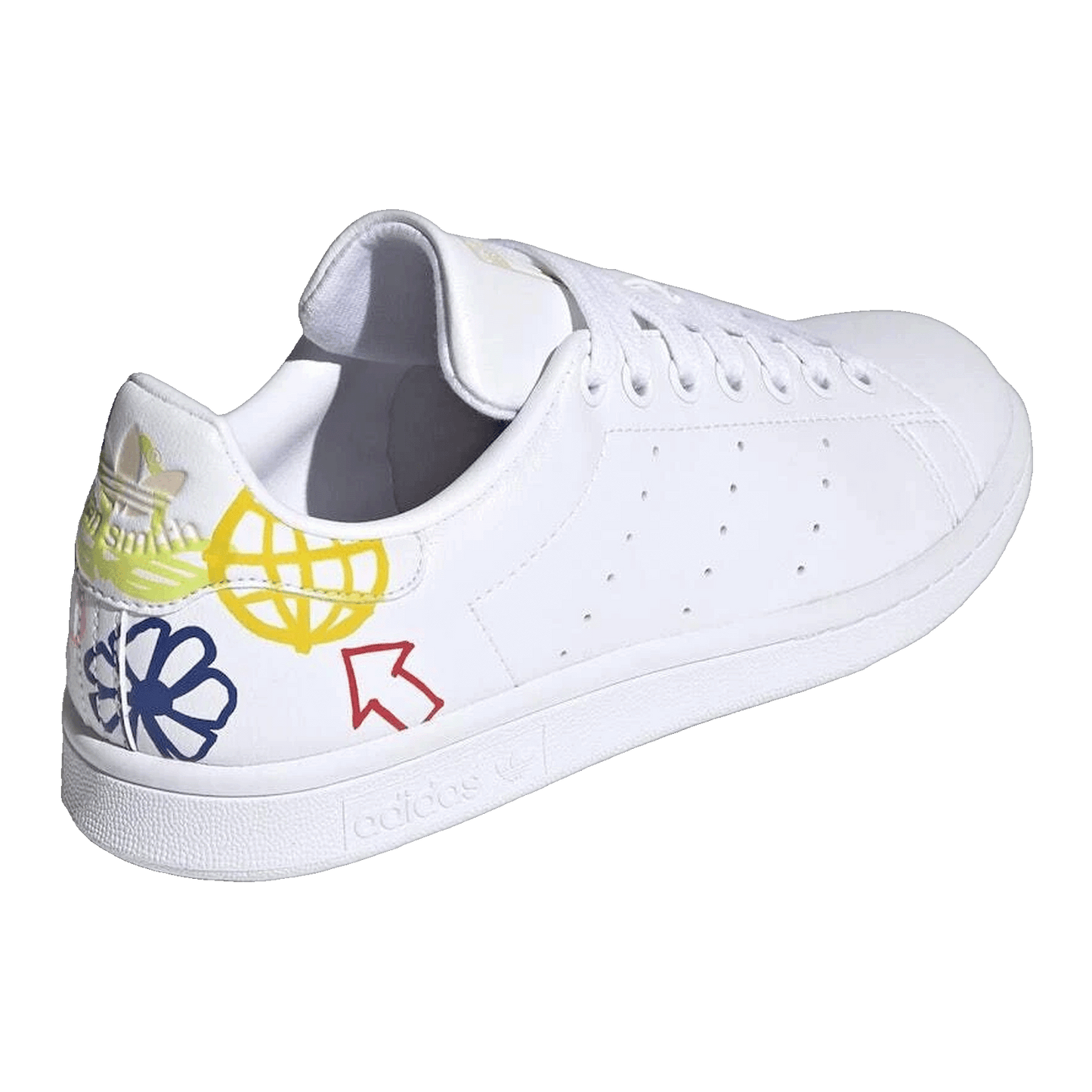 adidas Stan Smith White Doodle (W) Back FX5679